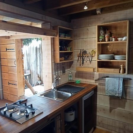 Bungalow Ecologique Avec Toilettes Seches Leu Kabanon Vue Mer Saint-Leu Exteriör bild