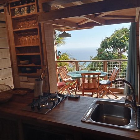 Bungalow Ecologique Avec Toilettes Seches Leu Kabanon Vue Mer Saint-Leu Exteriör bild